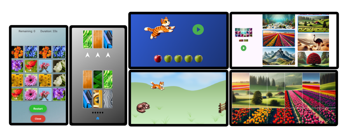 Screenshots of SpielWerkCode games